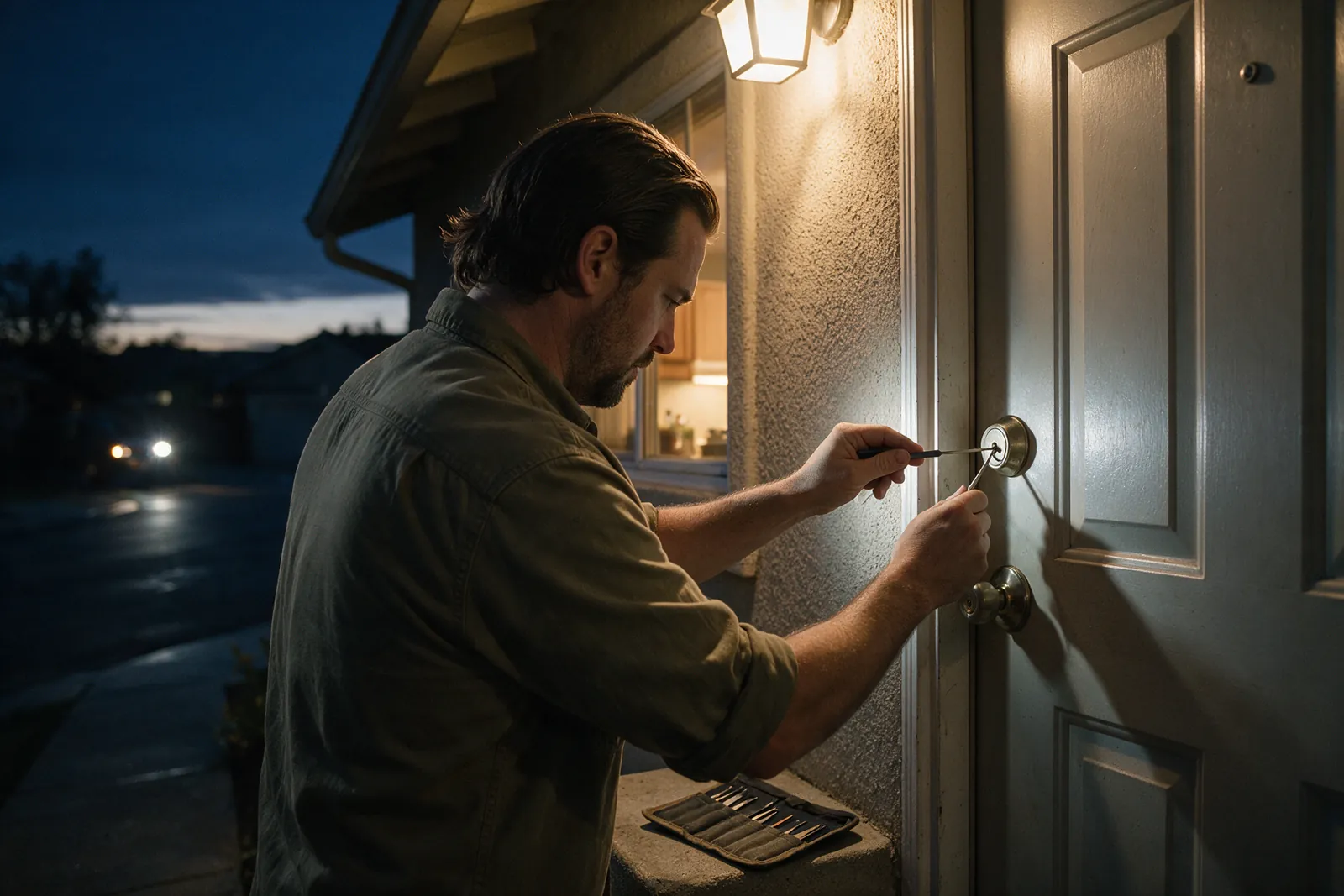 House Lockout in Gilroy by Daybreak